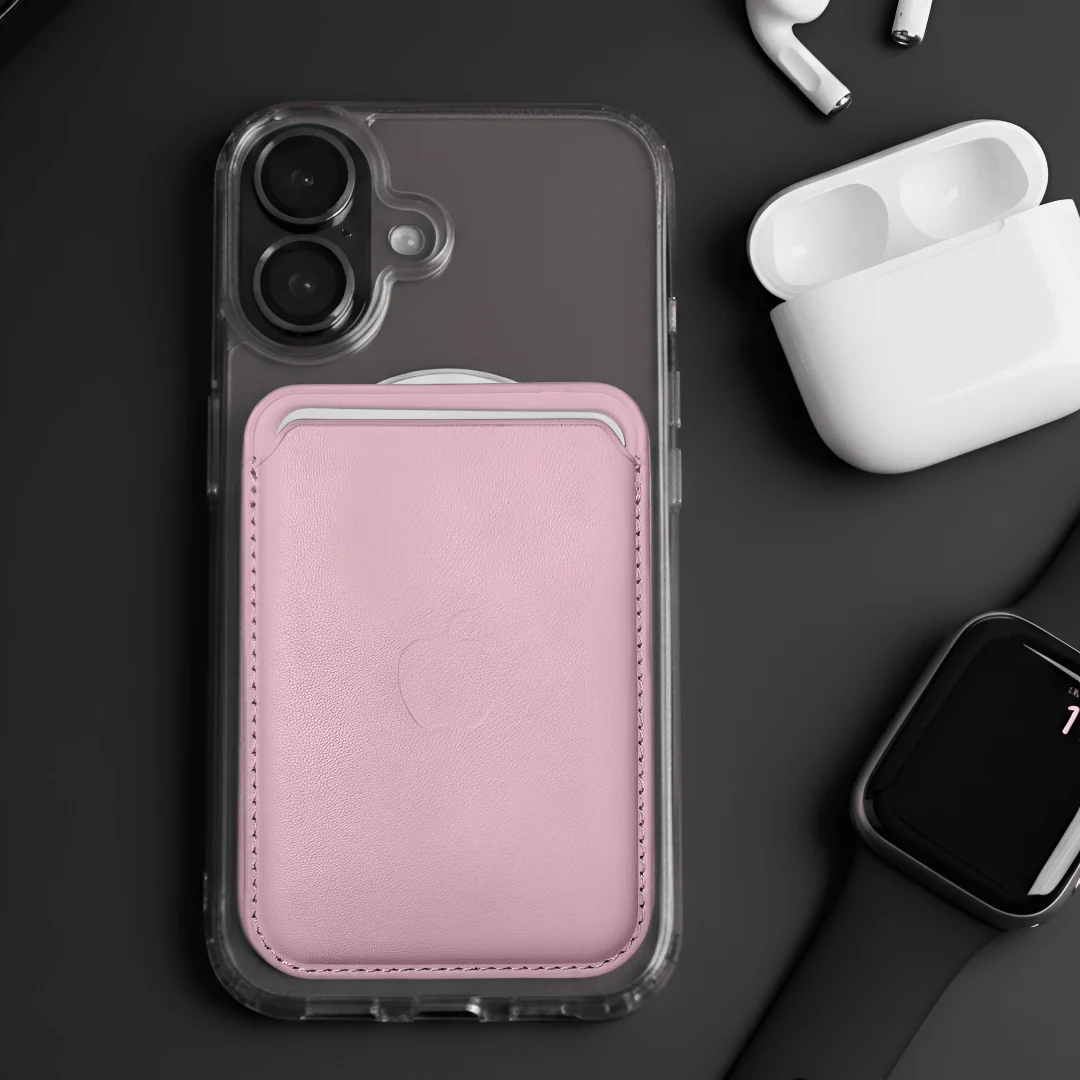 Pink Wallet Case for Apple iphone