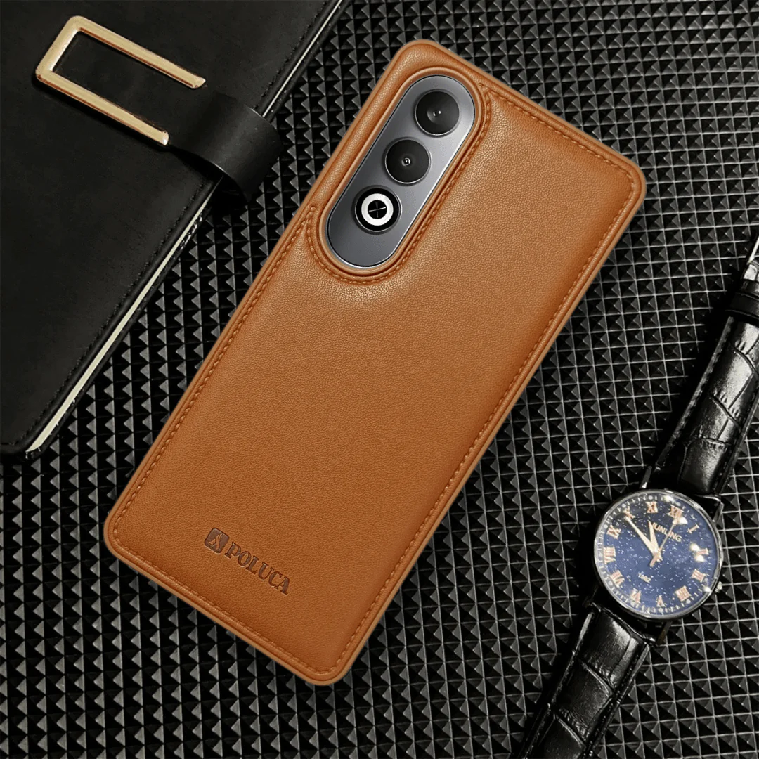 Prime Leather Brown Leather Case for Oneplus Nord Ce 4