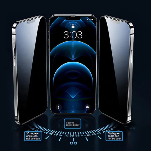 Privacy Glass Screen Protector for Apple Iphone 14 Plus - Image 3