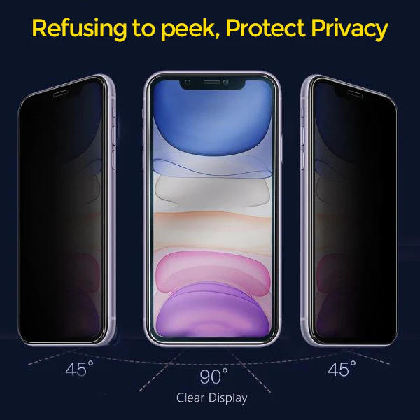 Privacy Glass Screen Protector for Apple Iphone 8 plus - Image 2