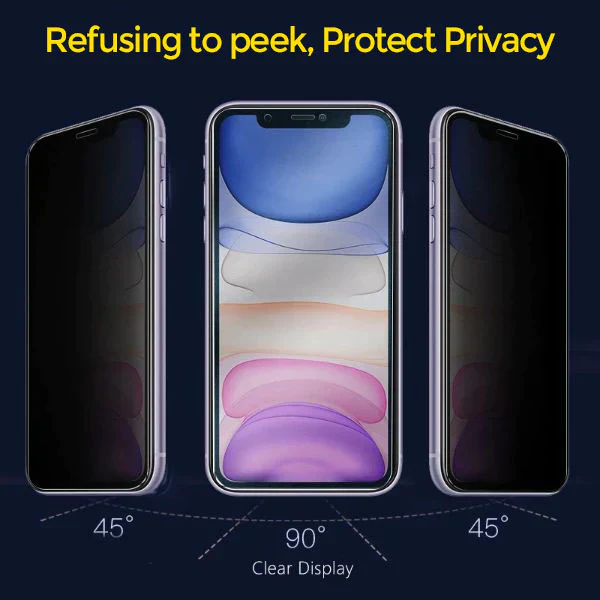 Privacy Glass Screen Protector for Apple Iphone SE 2 - Image 2
