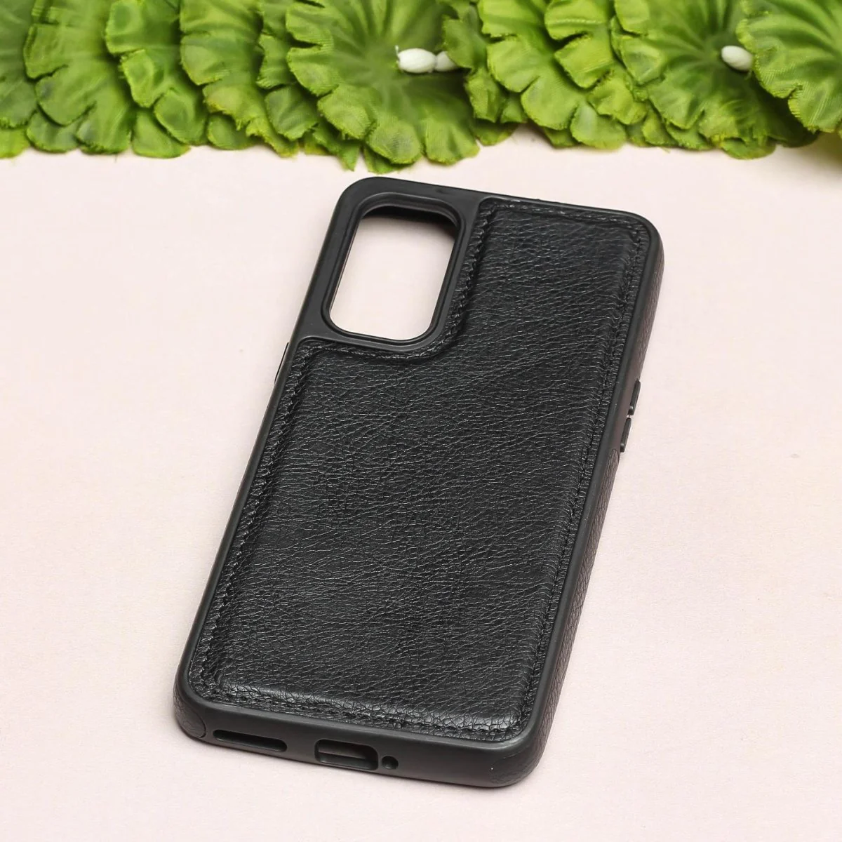 Puloka Black Leather Case for Oppo Reno 7 5G - Image 2