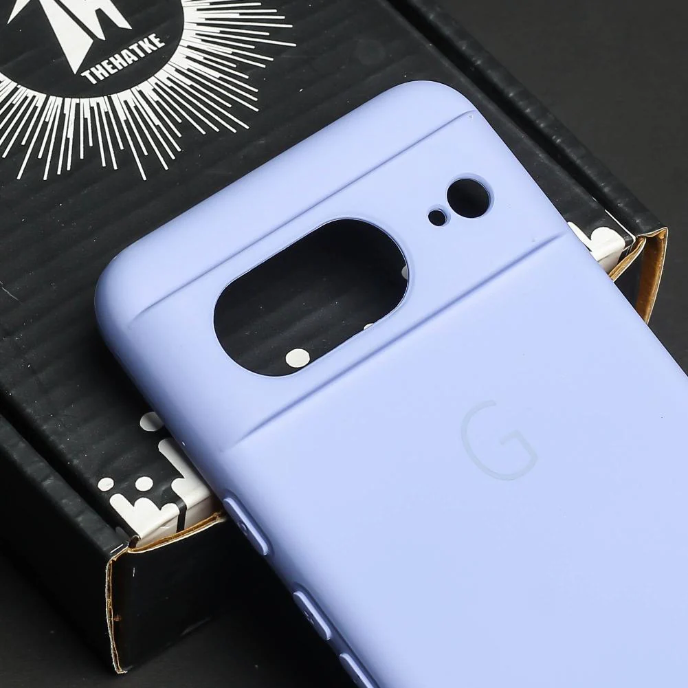 Purple Camera Original Silicone case for Google Pixel 8 - Image 5