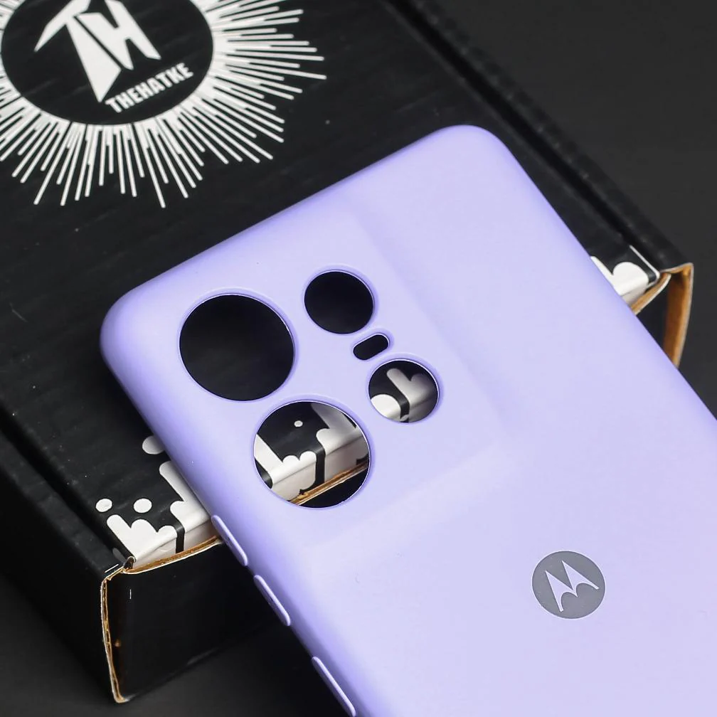 Purple Camera Original Silicone case for Motorola Edge 50 Pro - Image 4