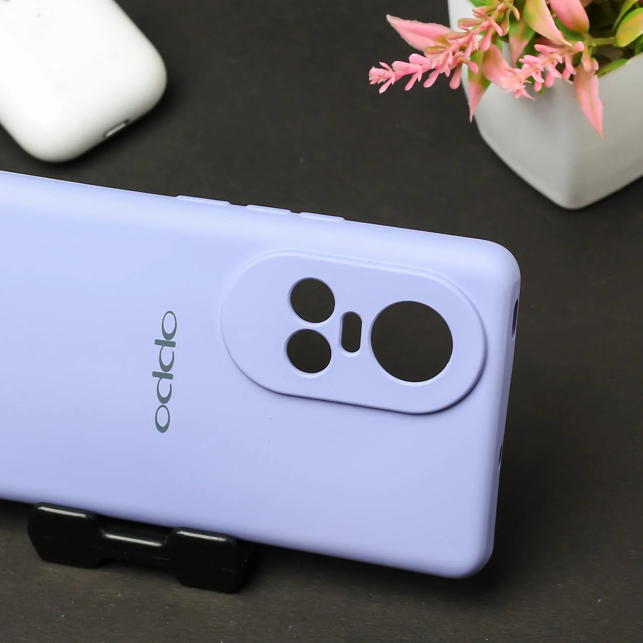 Purple Camera Original Silicone case for Oppo Reno 10 - Image 3