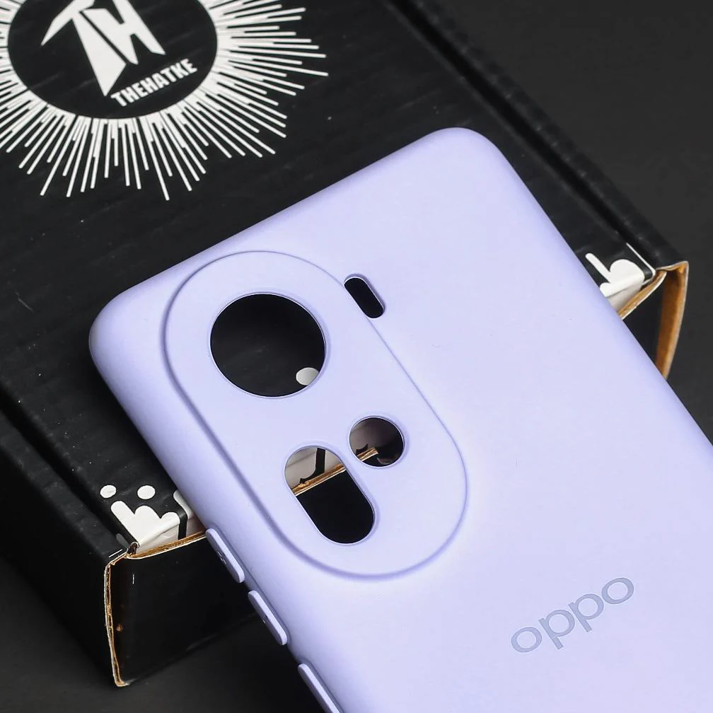 Purple Camera Original Silicone case for Oppo Reno 11 - Image 4