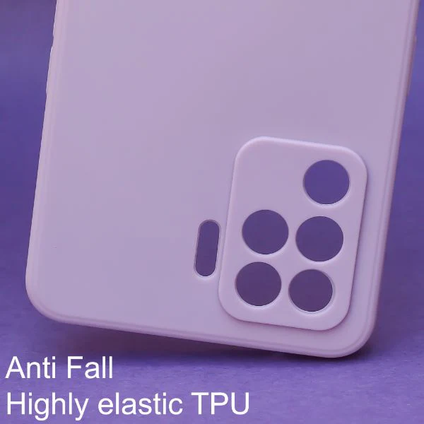 Purple Candy Silicone Case for Oppo F19 Pro - Image 2