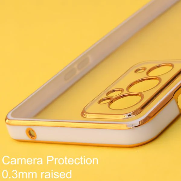 Purple Electroplated Transparent Case for Oneplus 9RT - Image 4