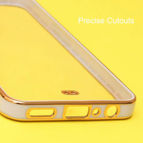 Purple Electroplated Transparent Case for Oneplus Nord CE 2 - Image 5