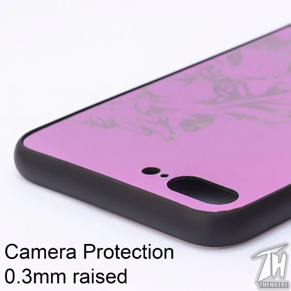 Purple Lion mirror Silicone Case for Apple Iphone 8 Plus - Image 5