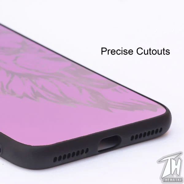 Purple Lion mirror Silicone Case for Apple Iphone 8 Plus - Image 6