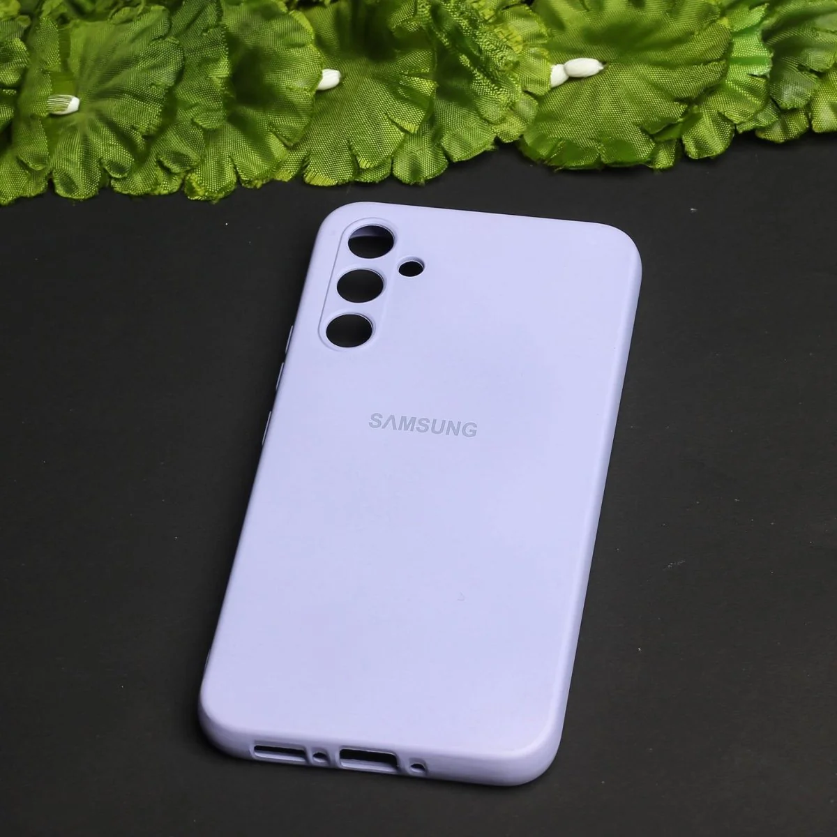 Purple Original Camera Safe Silicone case for Samsung S25 Plus - Image 2