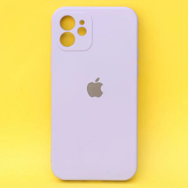 Purple Original Camera Silicone case for Apple iphone 12 - Image 2