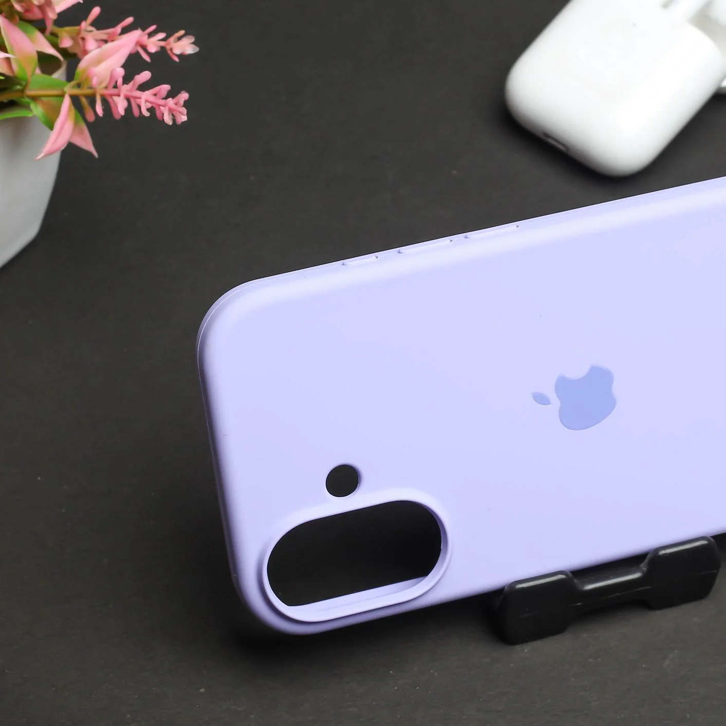 Purple Original Silicone case for Apple iphone 16 Plus - Image 3