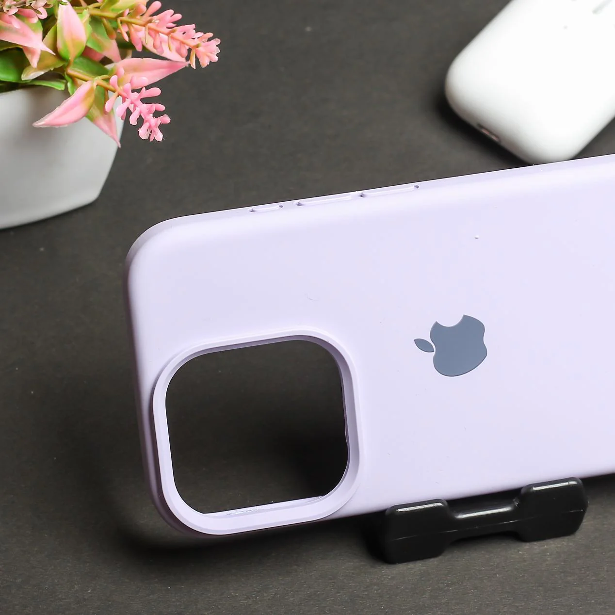 Purple Original Silicone case for Apple iphone 16 Pro - Image 3