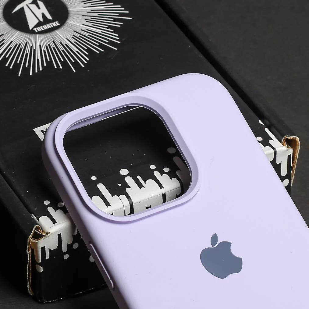 Purple Original Silicone case for Apple iphone 16 Pro - Image 4