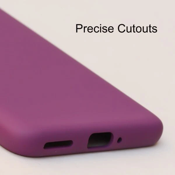 Dark Purple Original Silicone case for Oneplus Nord - Image 5