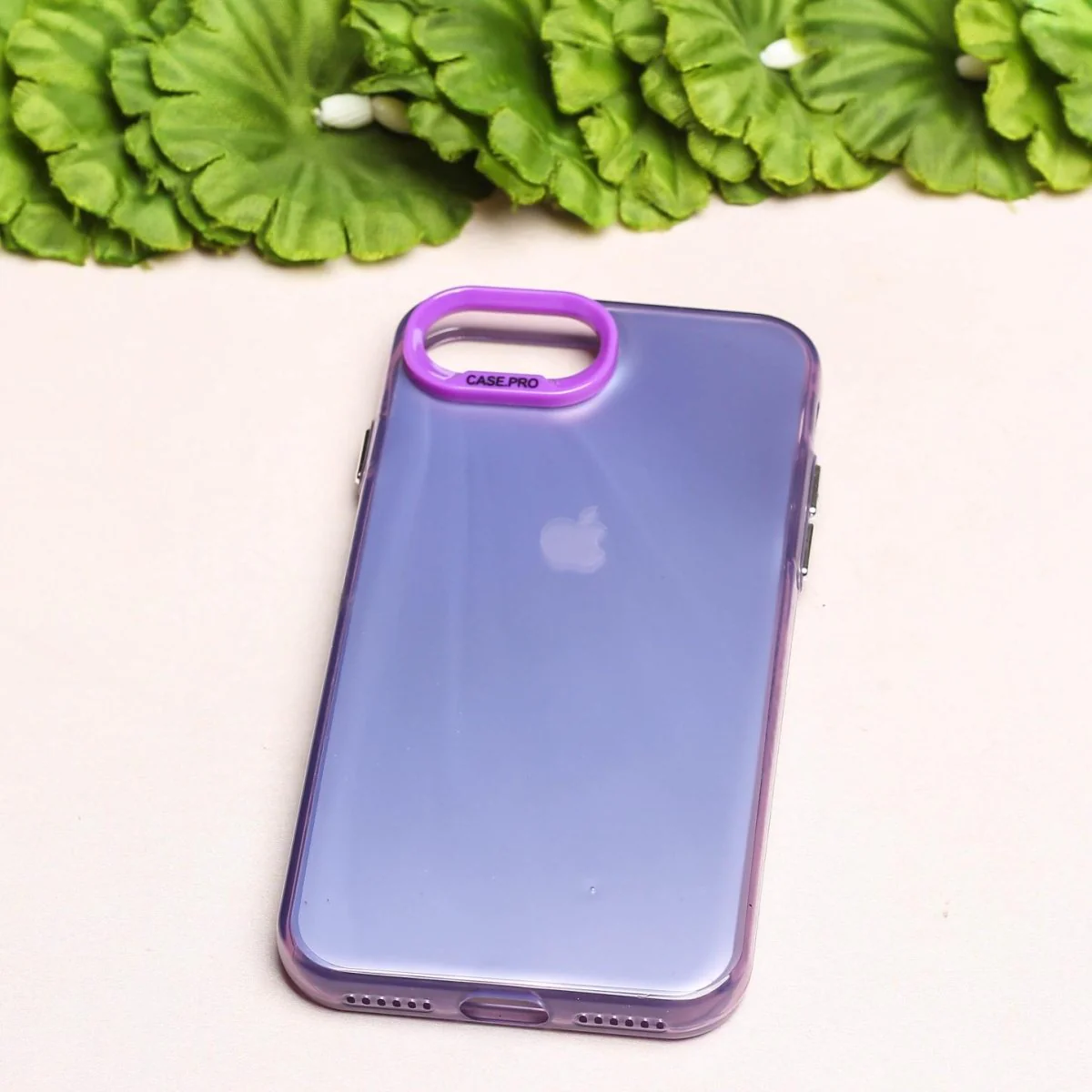Purple Rgiem Slim Slicone Non-Yellowing Protective Case for Apple Iphone 7 - Image 2