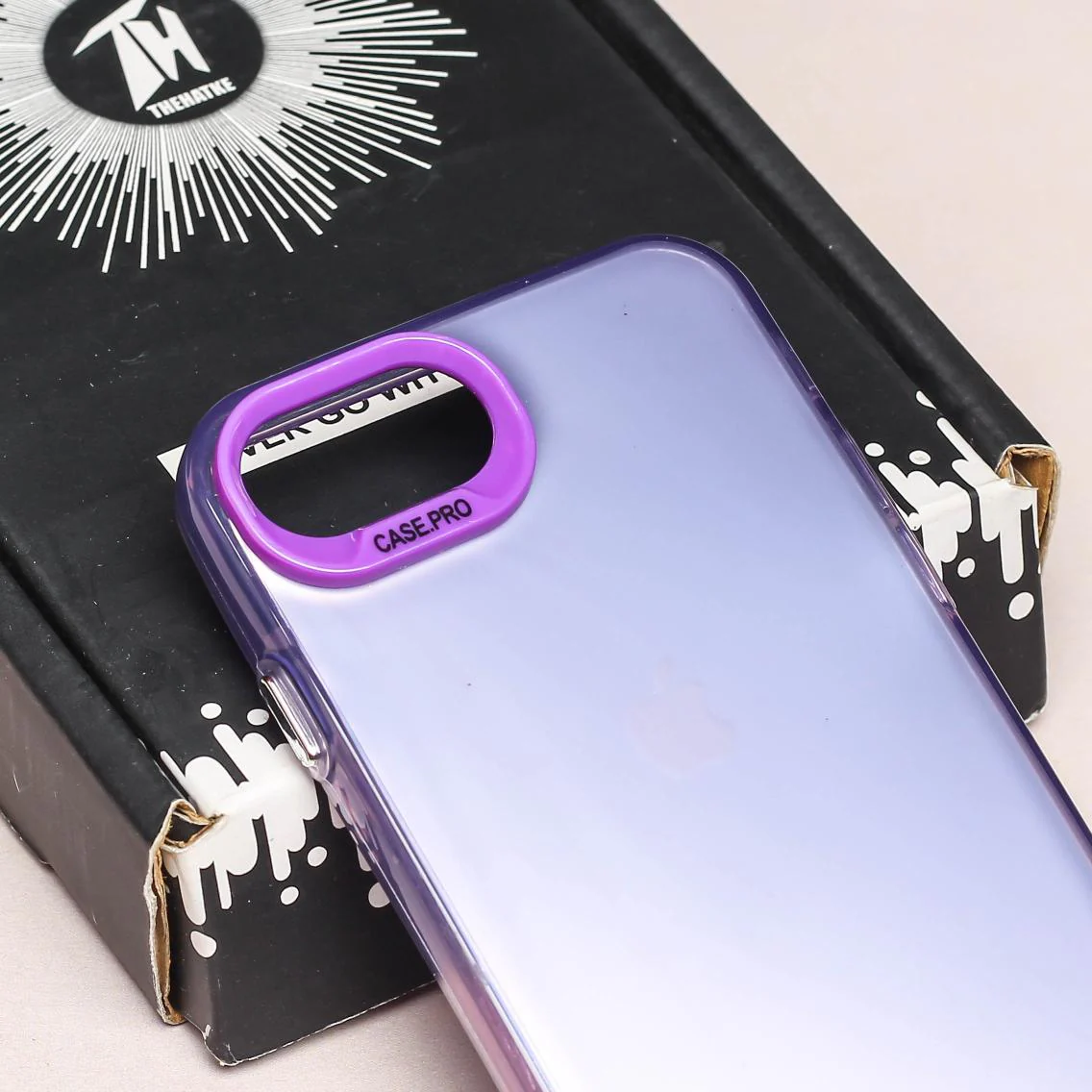 Purple Rgiem Slim Slicone Non-Yellowing Protective Case for Apple Iphone 7 - Image 4