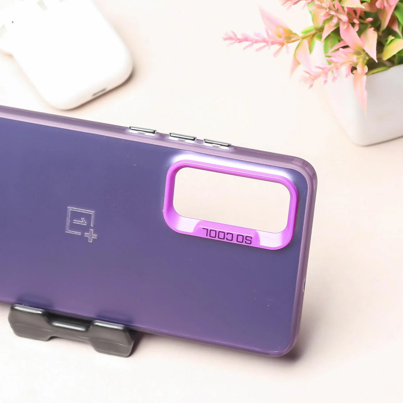 Purple Rgiem Slim Slicone Non-Yellowing Protective Case for Oneplus Nord CE 4 Lite - Image 3