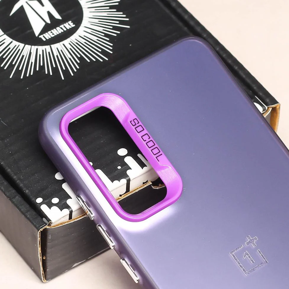 Purple Rgiem Slim Slicone Non-Yellowing Protective Case for Oneplus Nord CE 4 Lite - Image 4