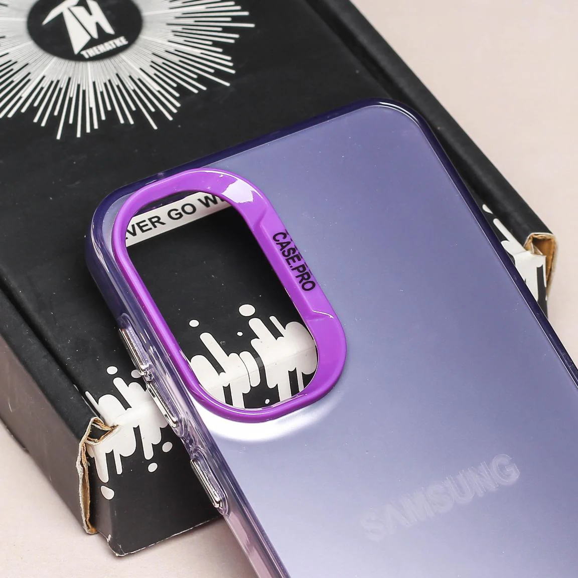 Purple Rgiem Slim Slicone Non-Yellowing Protective Case for Samsung S20 Fe - Image 4