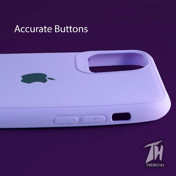 Purple Silicone Case for Apple iphone 12 pro max - Image 3