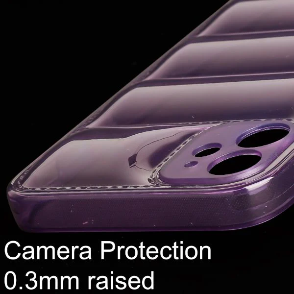 Purple Puffon silicone case for Apple iPhone 11 - Image 5