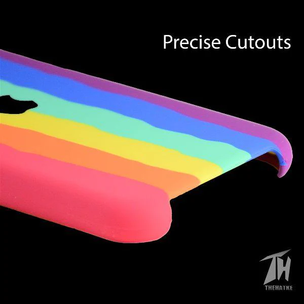 Rainbow Silicone Case for Apple iphone 13 mini - Image 5