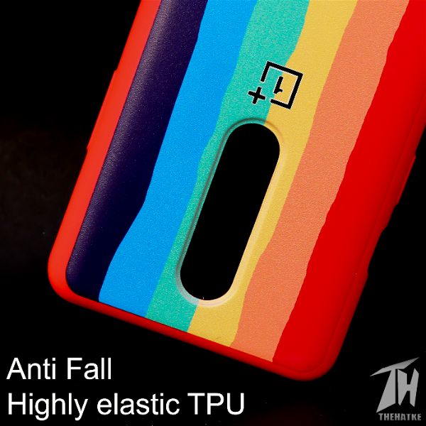 Rainbow Silicone Case for Oneplus 8 - Image 2