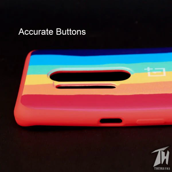 Rainbow Silicone Case for Oneplus 8 Pro - Image 4