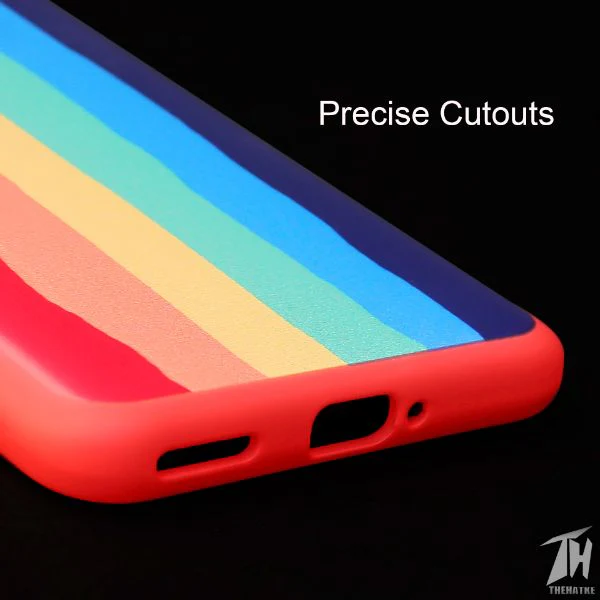 Rainbow Silicone Case for Oneplus 8t - Image 6