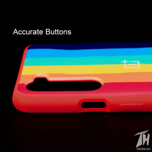 Rainbow Silicone Case for Oneplus Nord - Image 4