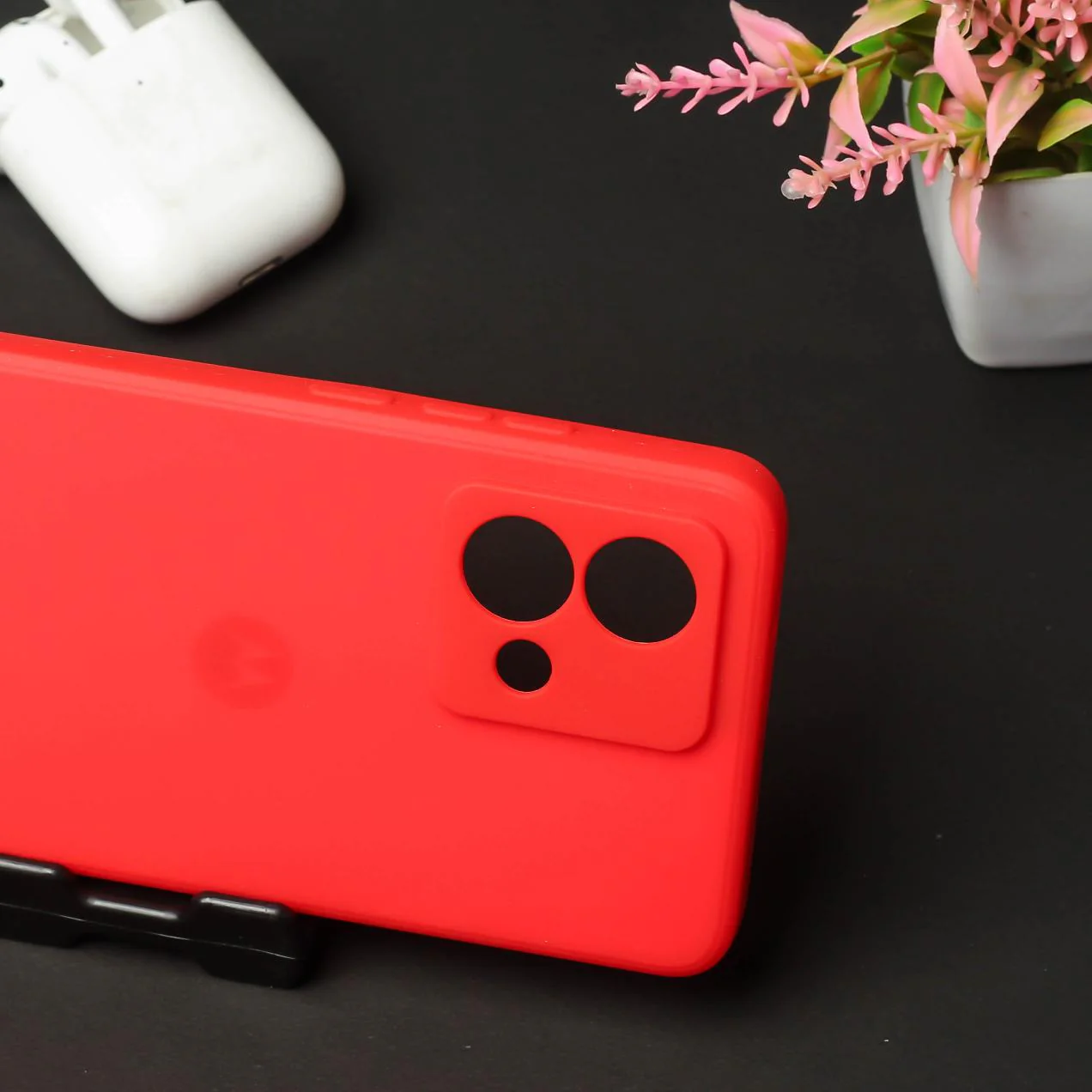 Red Camera Original Silicone case for Motorola Edge 40 Neo - Image 3