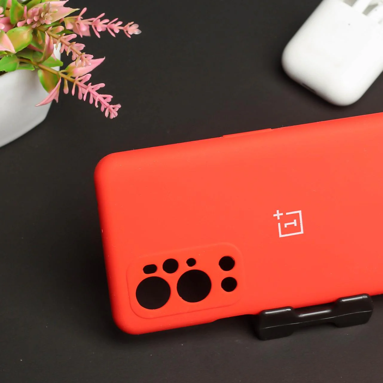 Red Camera Original Silicone Case for Oneplus 9 Pro - Image 3