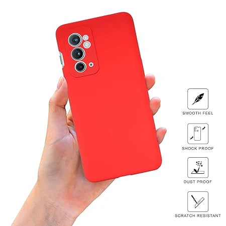 Red Camera Original Silicone Case for Oneplus 9RT