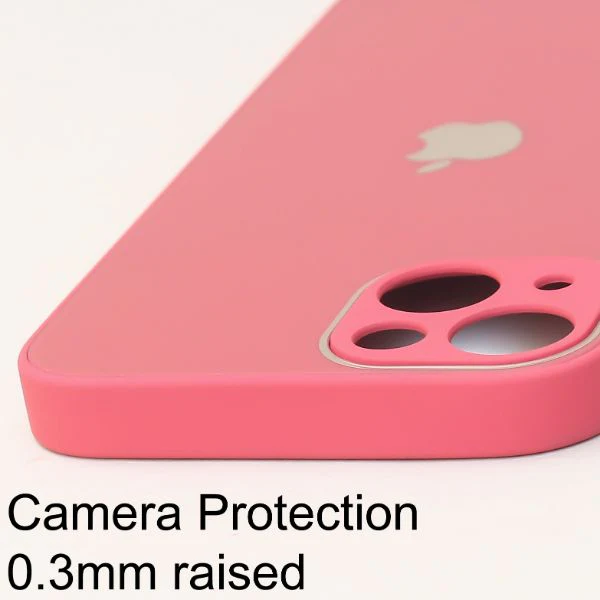 Red camera Safe mirror case for Apple Iphone 14 Plus - Image 4