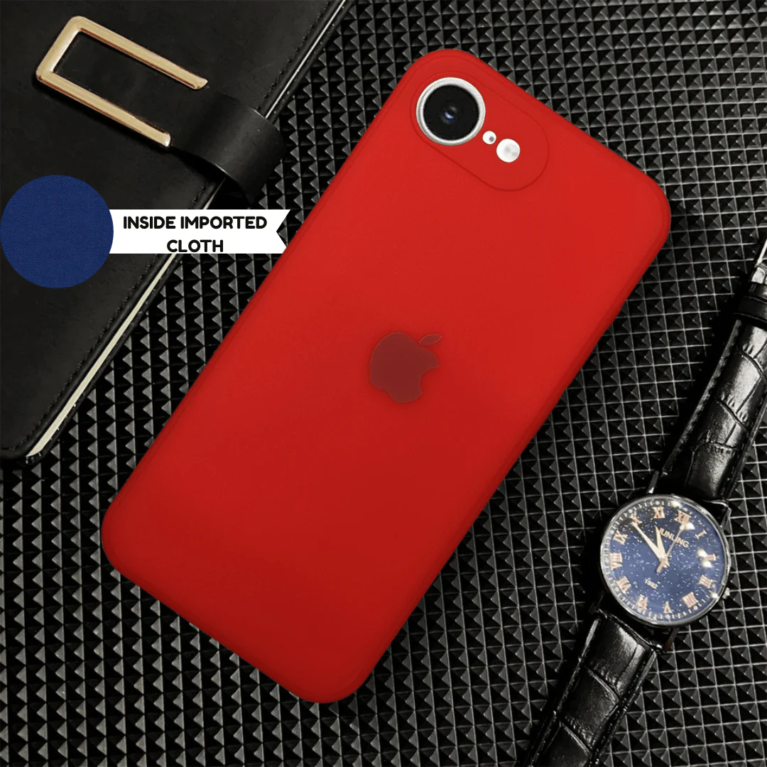 Red Candy Silicone Case for Apple Iphone 16E - Image 5