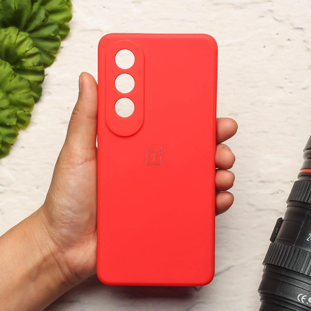 Red Candy Silicone Case for Oneplus Nord CE 4