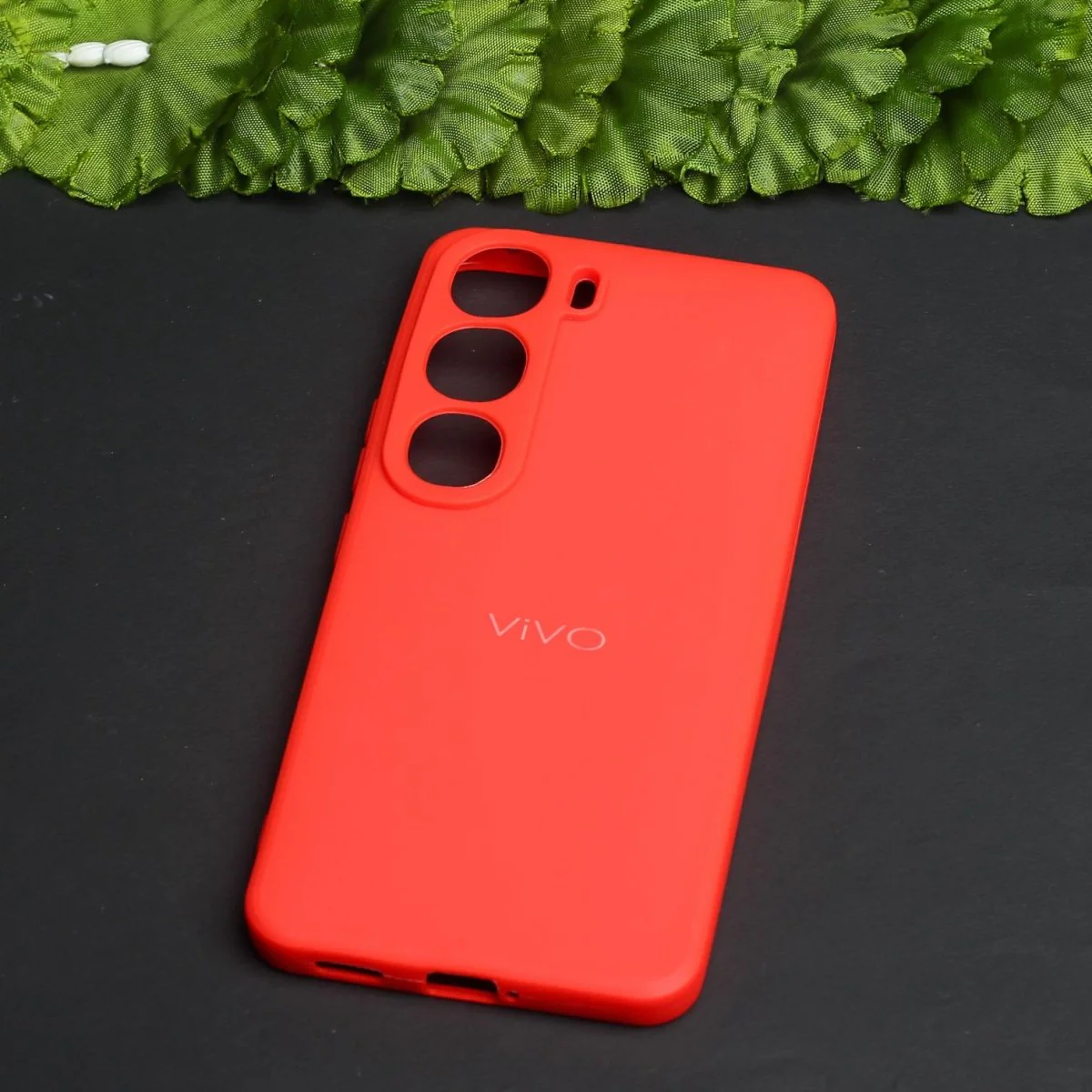 Red Candy silicone Case for Vivo Y300 - Image 3