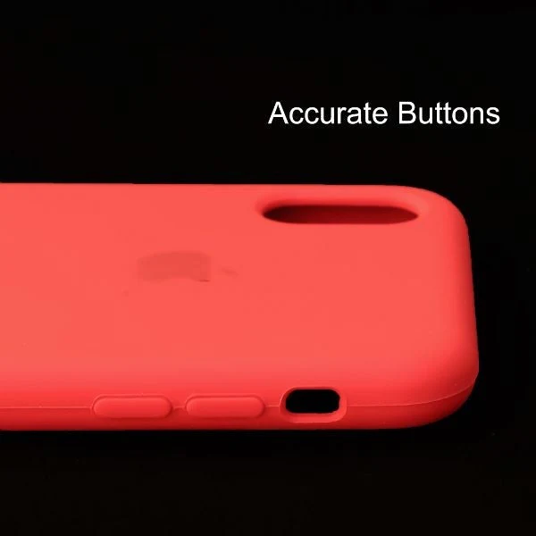 Red Original Silicone case for Apple iphone Xs Max - Image 3