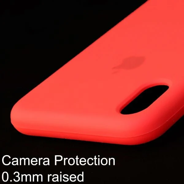 Red Original Silicone case for Apple iphone Xs Max - Image 4