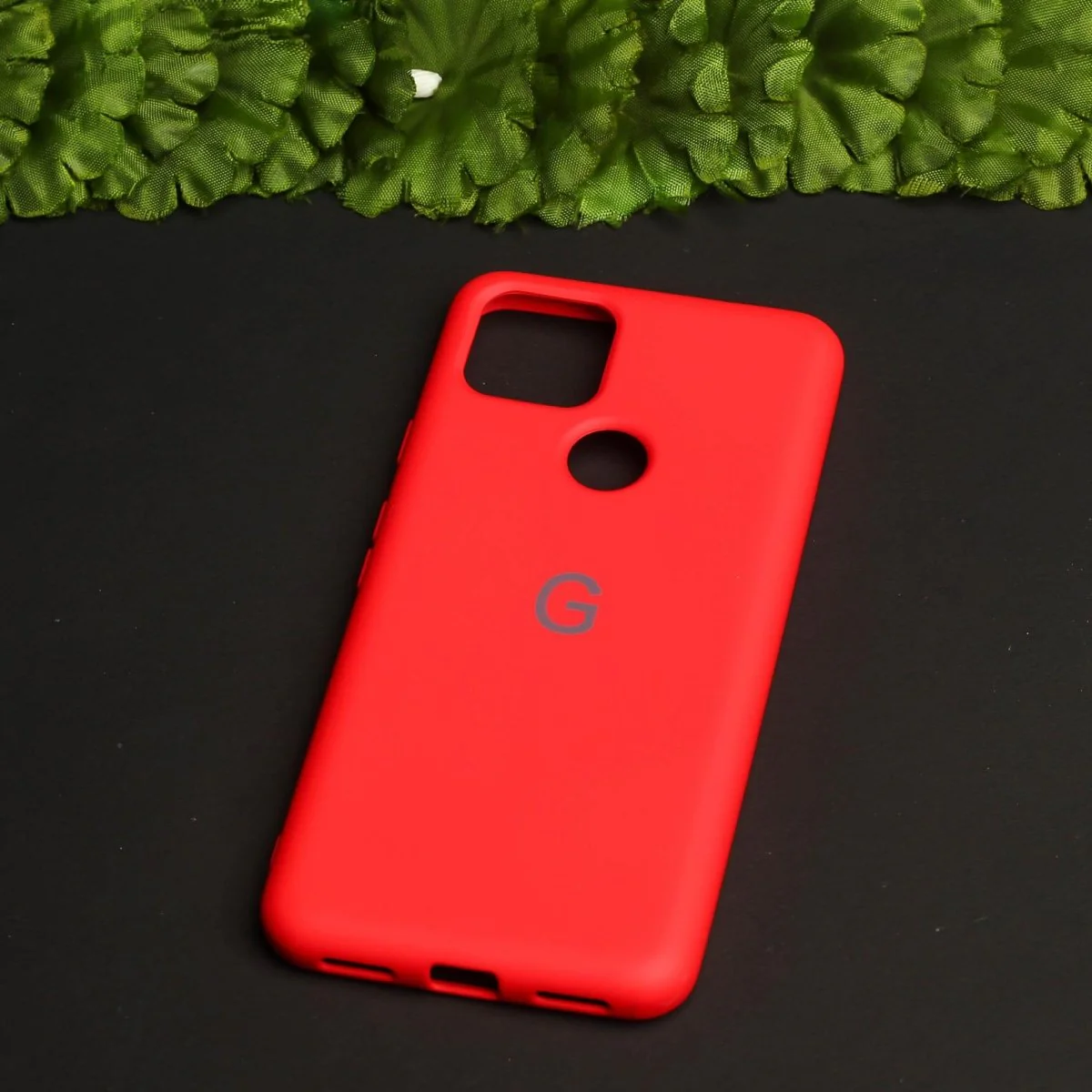 Red Original Silicone case for Google Pixel 5A - Image 2