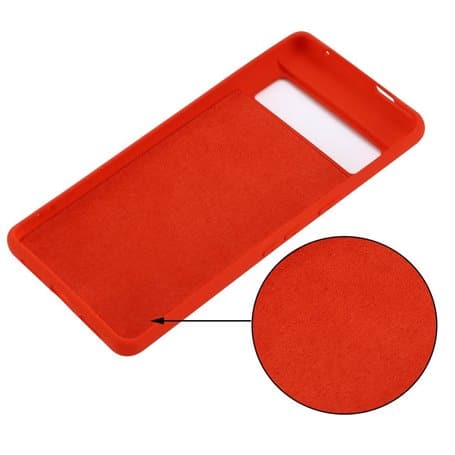Red Original Silicone case for Google Pixel 8a - Image 2