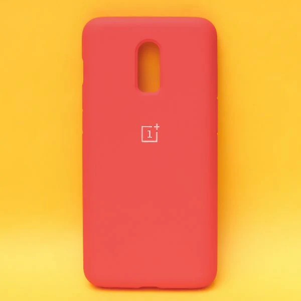 Red Original Silicone case for Oneplus 7 - Image 2