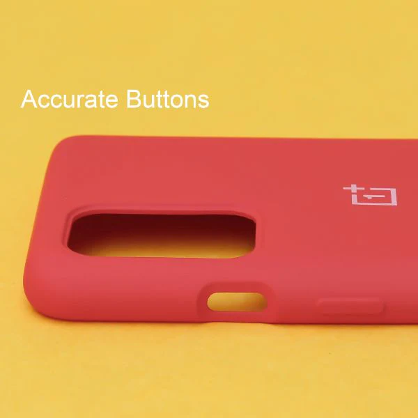 Red Original Silicone case for Oneplus 9R - Image 3
