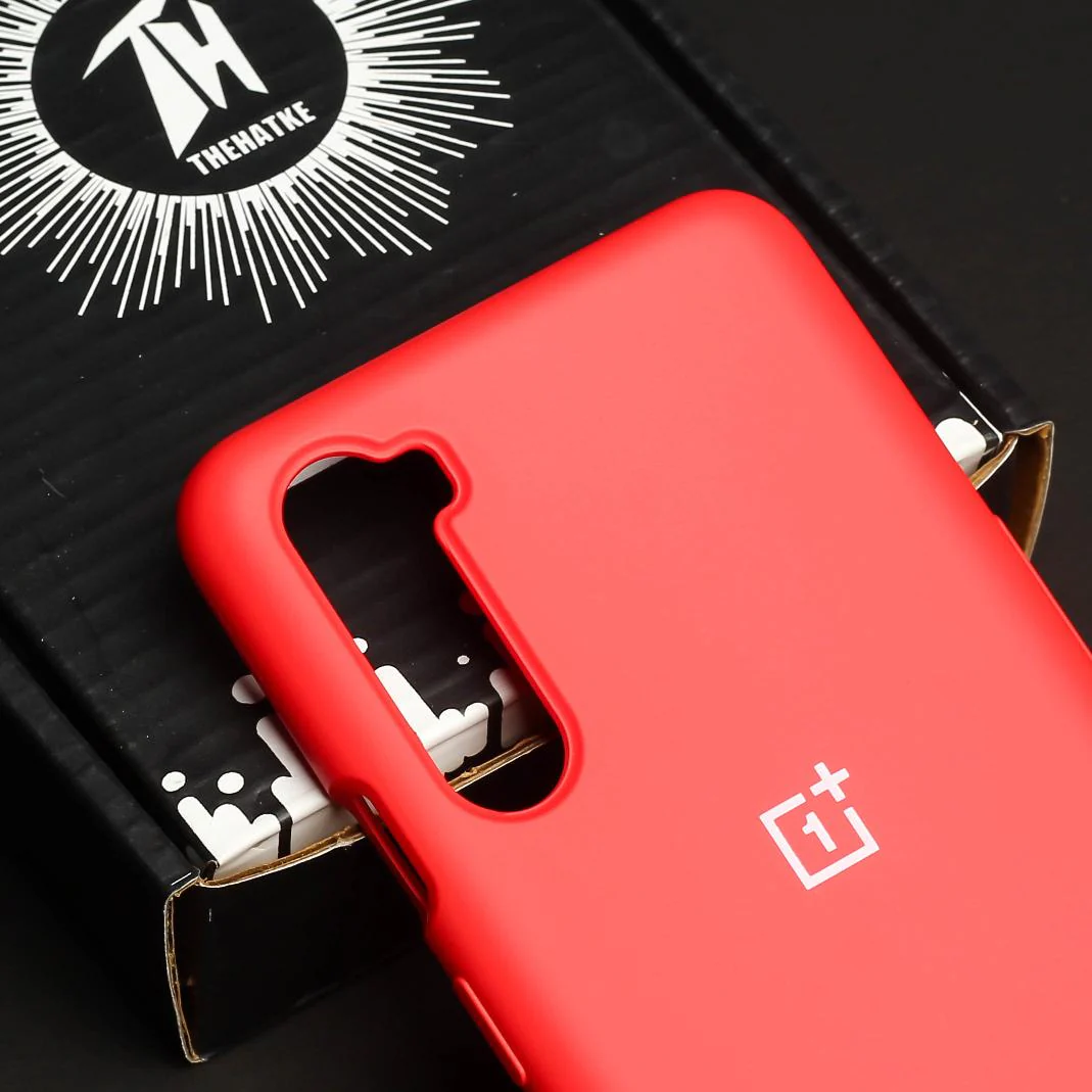 Red Original Silicone case for Oneplus Nord - Image 4
