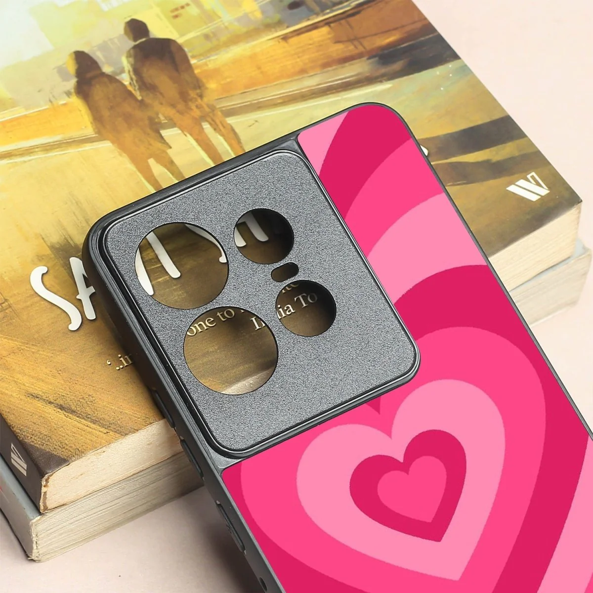 Retro Love metal back case for Motorola Edge 50 Pro - Image 3