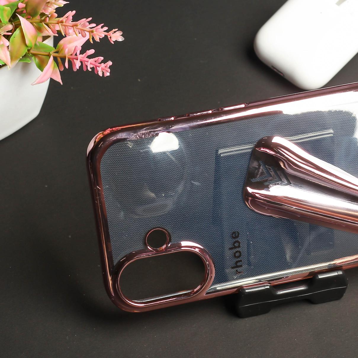 Rhobe Pink Silicone Case for Apple Iphone 16 Plus - Image 3