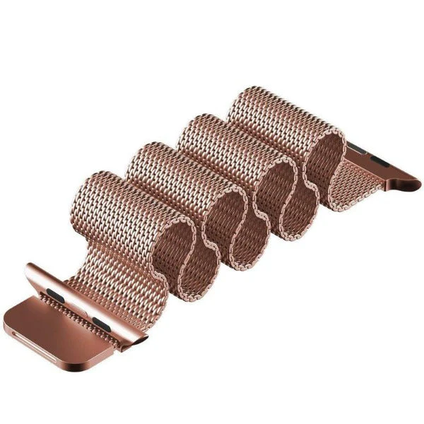 Rose gold Chain Strap For Apple Watch Series 8 (38mm/40mm/41mm) - Image 2